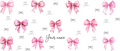 Pink Bows